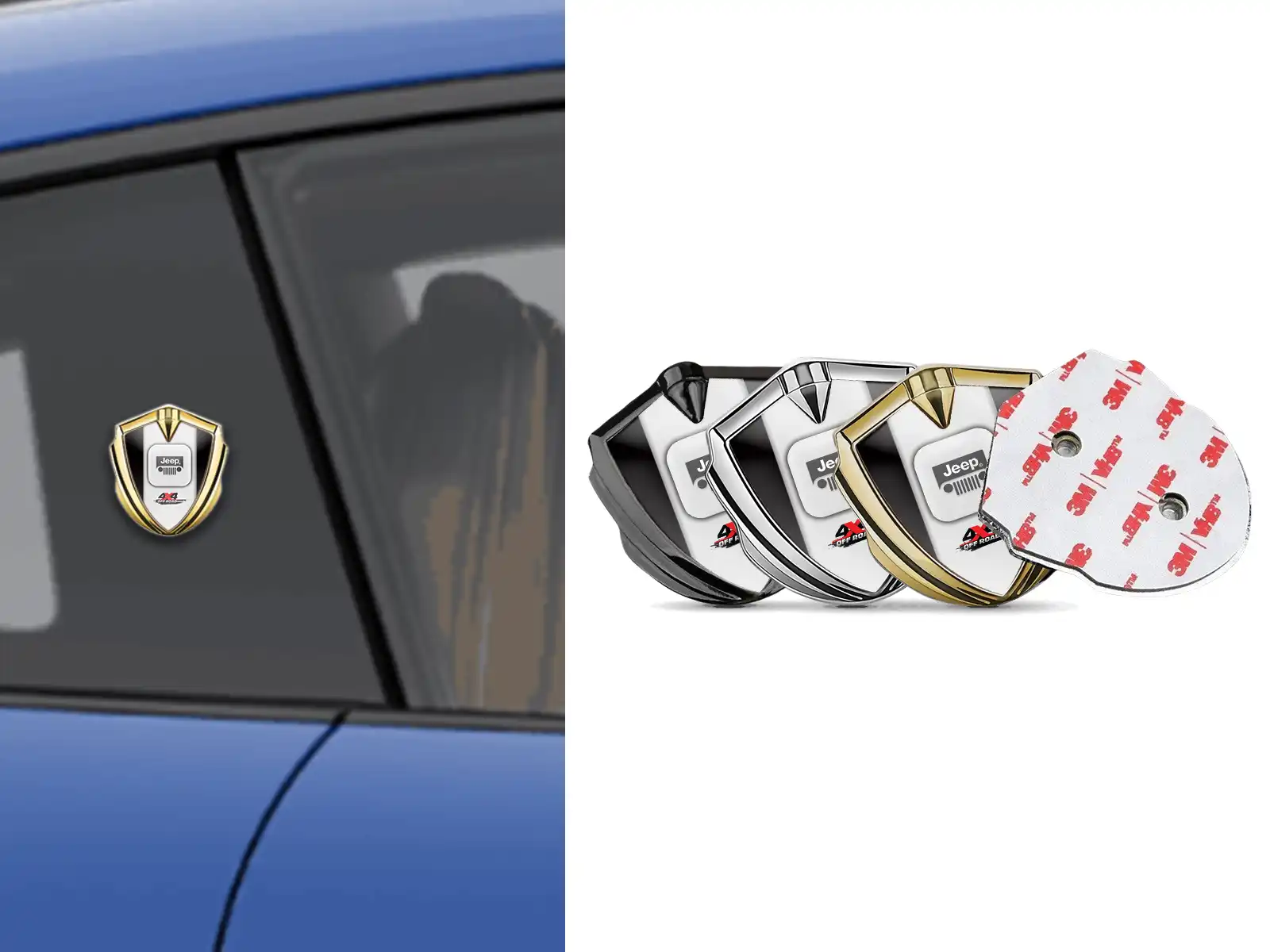 Jeep Abzeichen Selbstklebend High-End Design Drift Stil